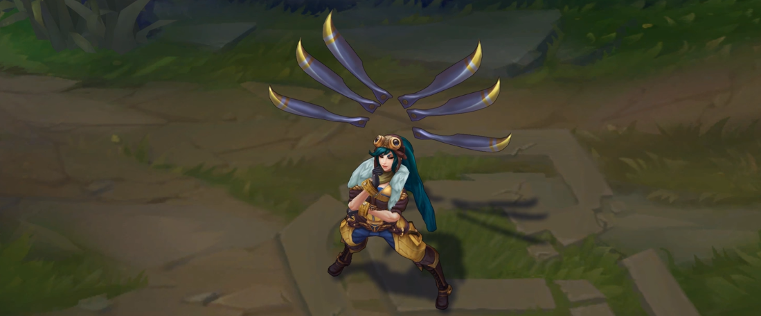 aviator irelia skin for league of legends ingame picture
