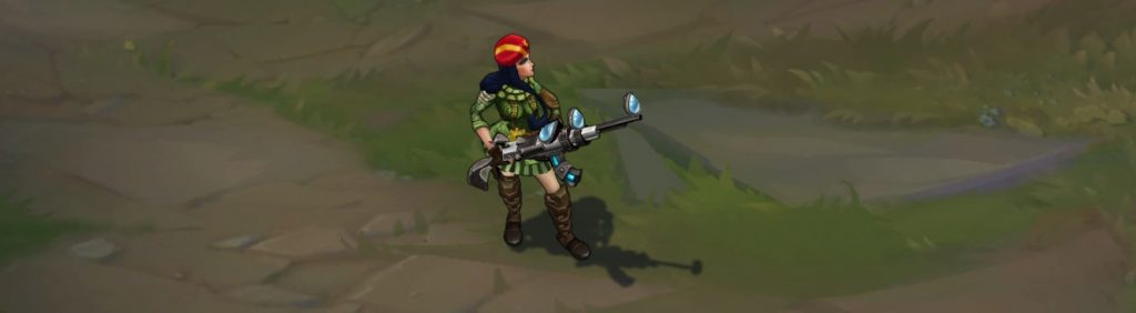 Resistance Caitlyn - League of Legends skin - LoL Skin