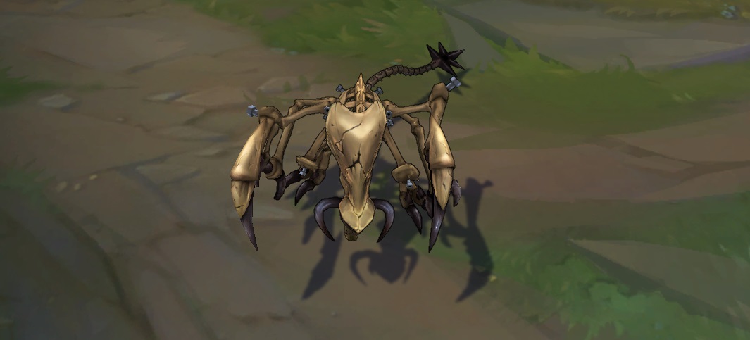 Jurassic Cho'Gath skin for League of Legends ingame picture 
