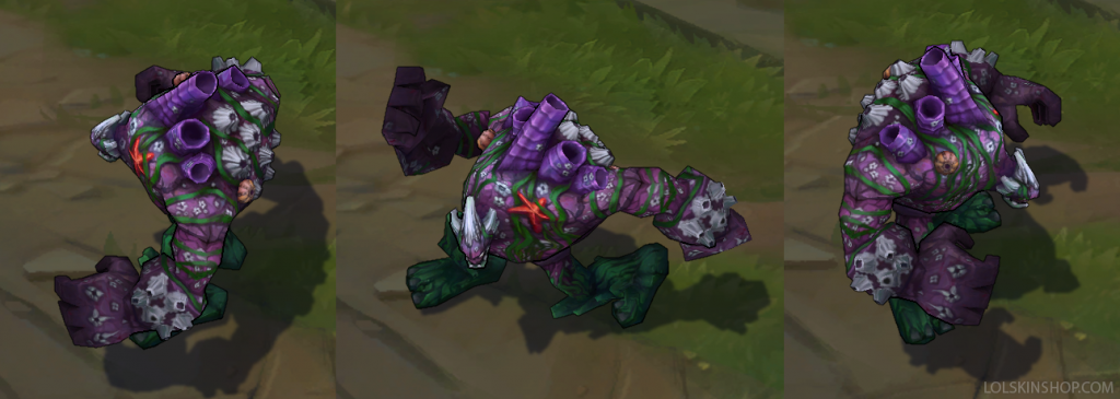 Coral Reef Malphite - League of Legends skin - LoL Skin