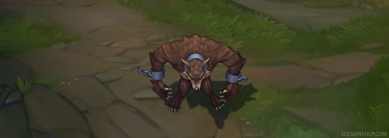 Feral Warwick, skin spotlight, Warwick skins, Warwick lol, lol Warwick