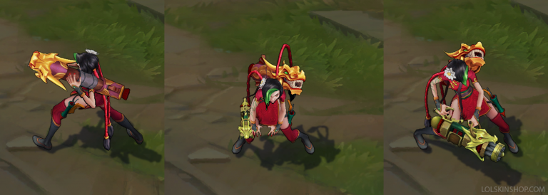 Firecracker Jinx - League of Legends skin - LoL Skin