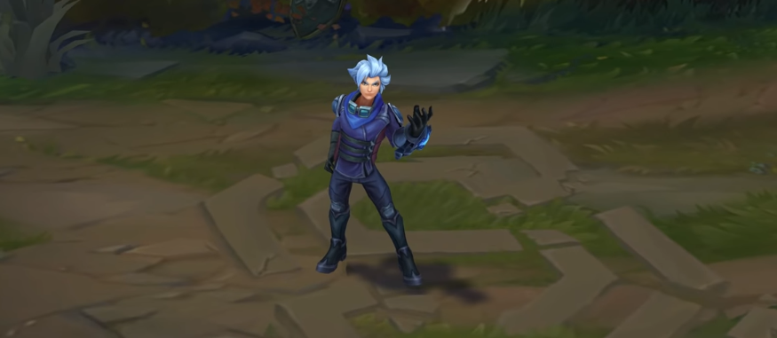 frosted ezreal skin for league of legends ingame picture