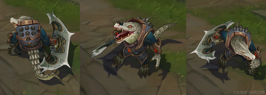 Galactic Renekton - League of Legends skin - LoL Skin