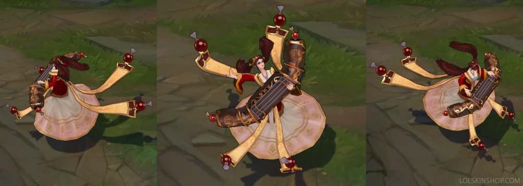 Guqin Sona - League of Legends skin - LoL Skin info