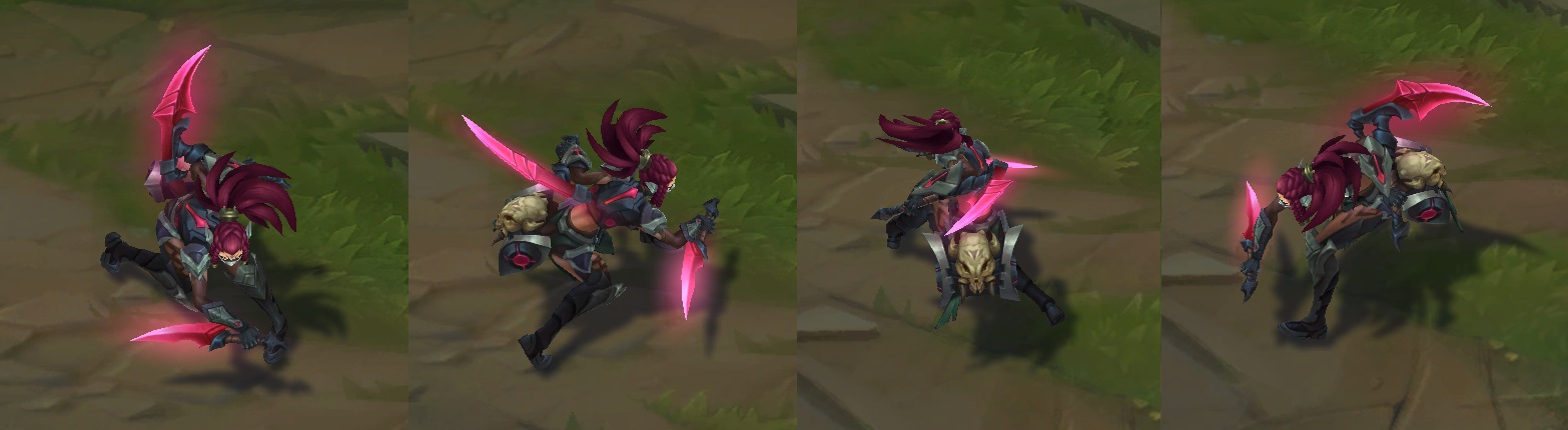 headhunter akali skin for league of legends ingame picture