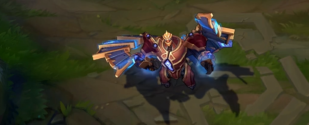 hextech galio skin for league of legends ingame picture