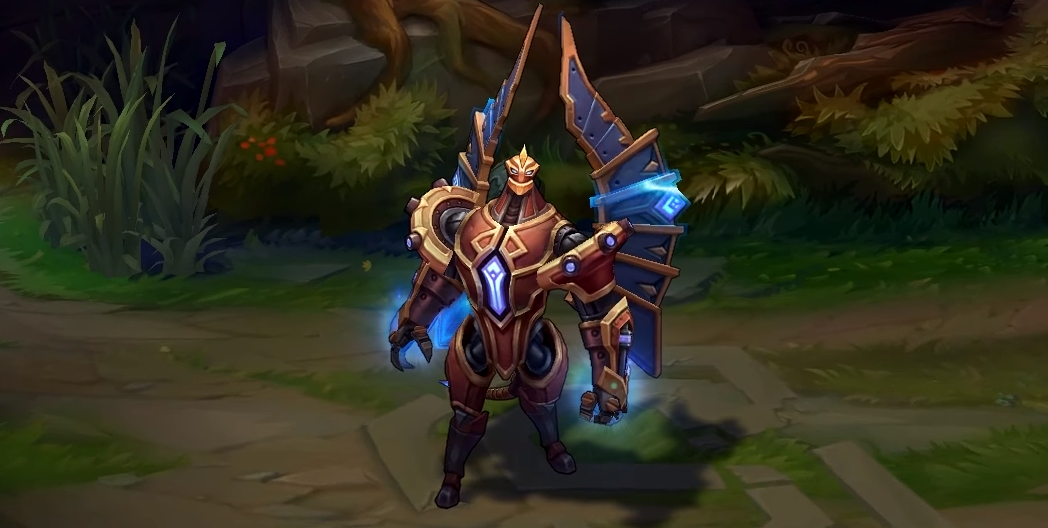 hextech galio skin for league of legends ingame picture