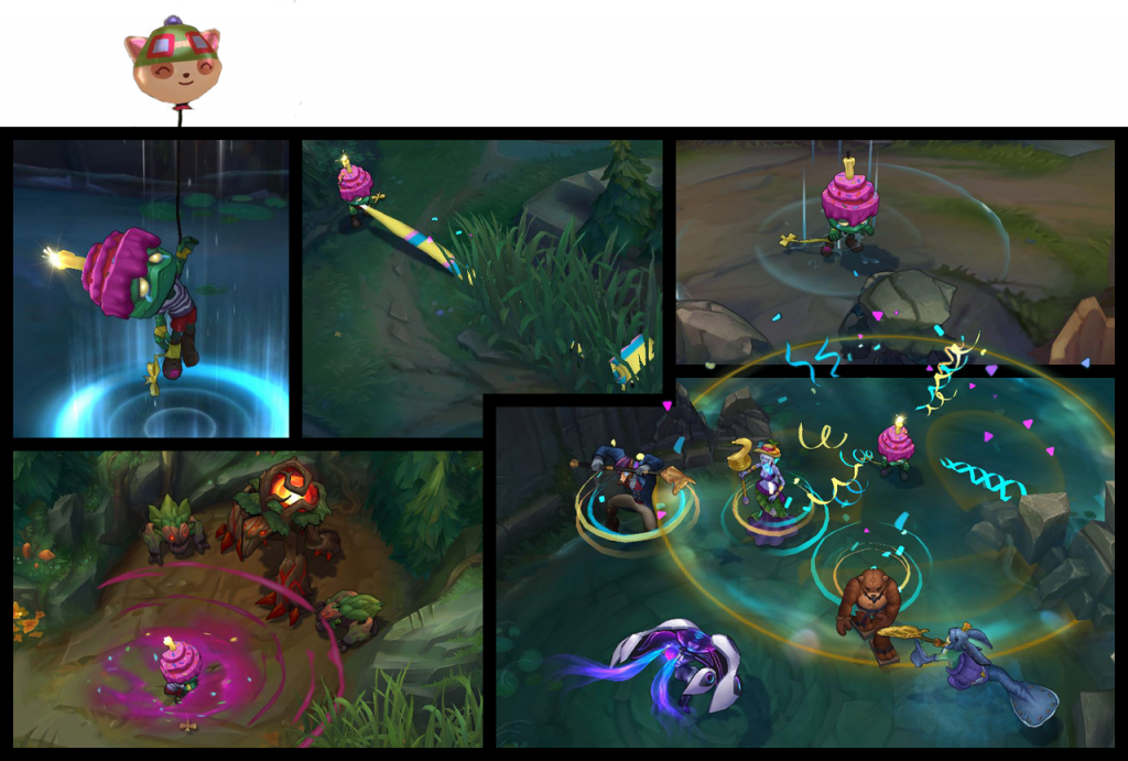 Surprise Party Amumu - League of Legends skin - LoL Skin