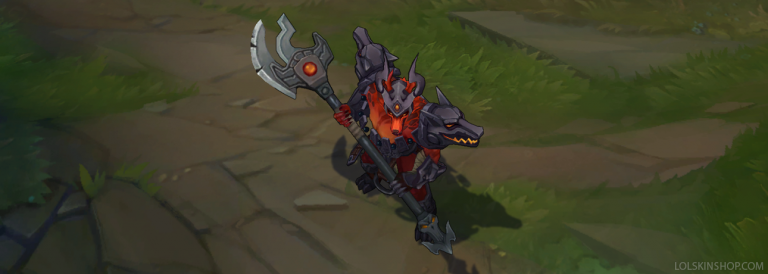 Infernal Nasus - League of Legends skin - LoL Skin