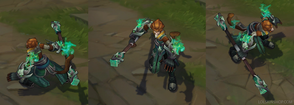 Jade Dragon Wukong - League of Legends skin - LoL Skin