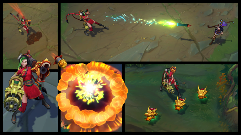 Firecracker Jinx - League of Legends skin - LoL Skin