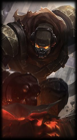 Commando Galio - League of Legends skin - LoL Skin