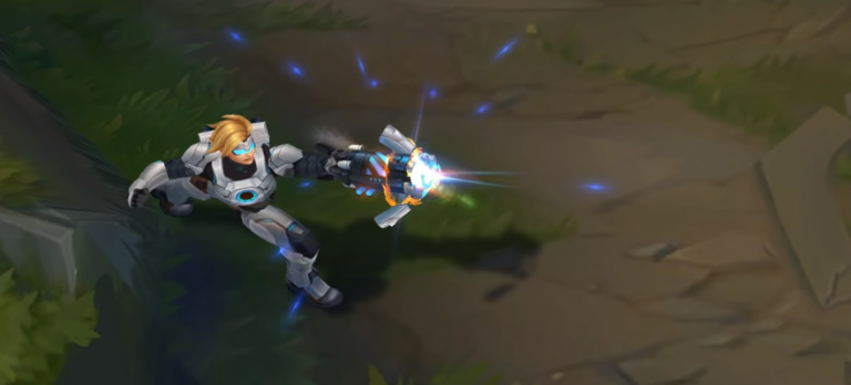 league of legends pulsefire ezreal statue