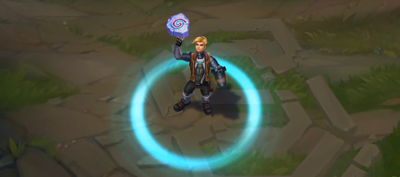 pulsefire ezreal skin recall animation