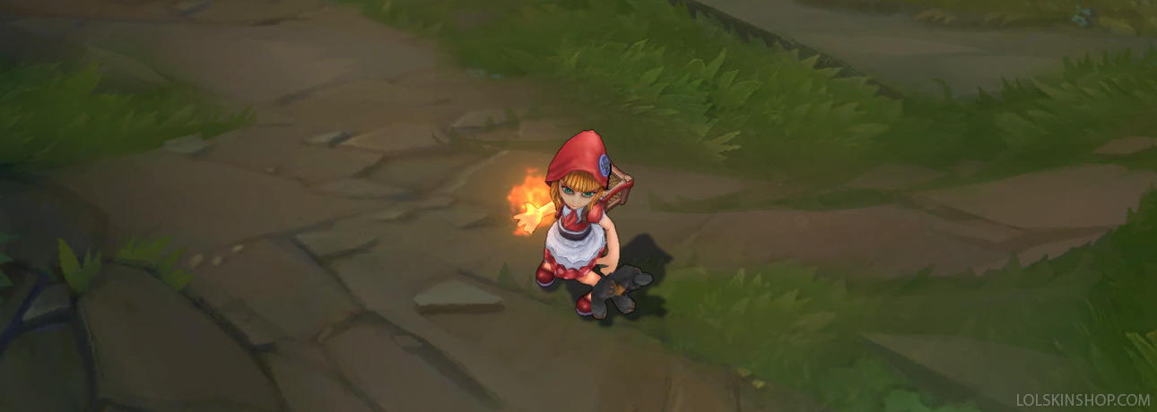 Red Riding Annie skin for league of legends ingame picture