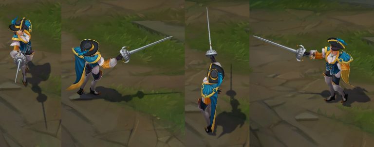 Royal Guard Fiora - League of Legends skin - LoL Skin