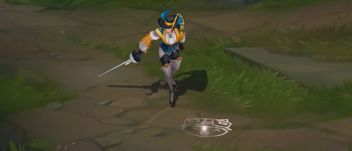 Royal Guard Fiora Skin for league of legends ingame picture