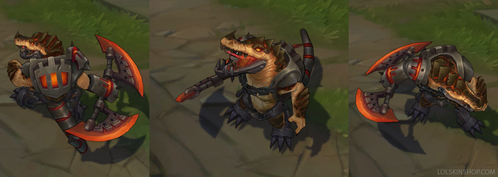 Scorched Earth Renekton - League of Legends skin - LoL Skin