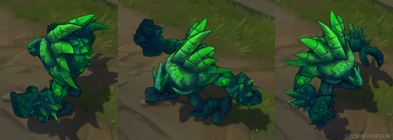 LoL Account With Shamrock Malphite Skin