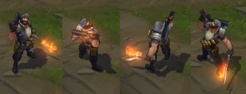 Special Forces Gangplank - League of Legends skin - LoL Skin