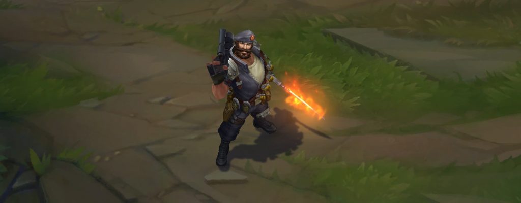 Special Forces Gangplank - League of Legends skin - LoL Skin