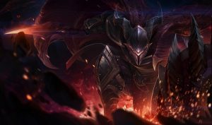 Dragonslayer Pantheon - League of Legends skin - LoL Skin