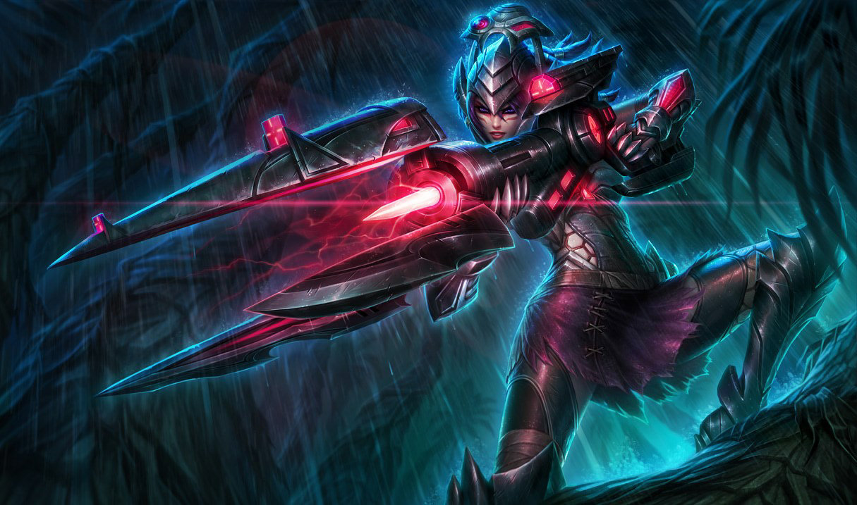 splash art headhunter caitlyn