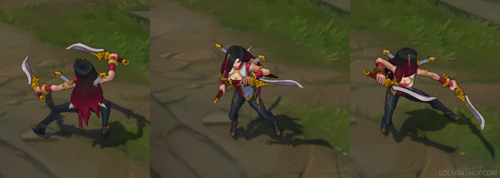 Warring Kingdoms Katarina - League of Legends skin - LoL Skin