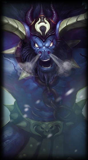 Unchained Alistar skin for League of Legends ingame picture splash art