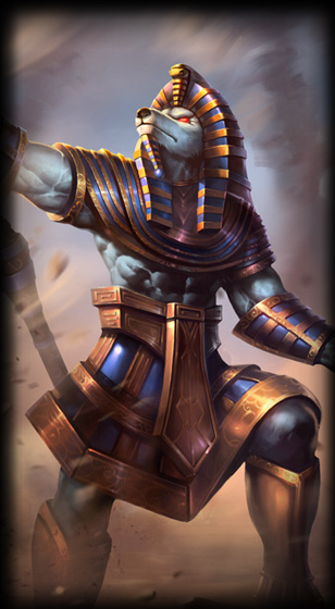 Pharaoh Nasus - League of Legends skin - LoL Skin