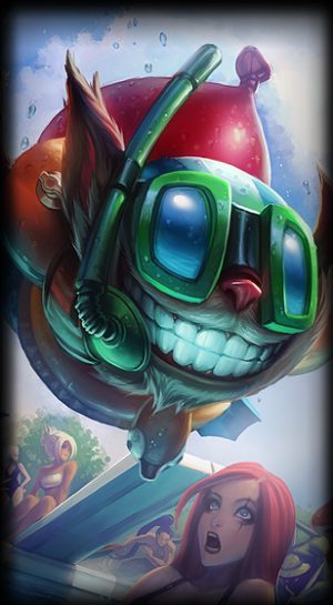Pool Party Ziggs load screen