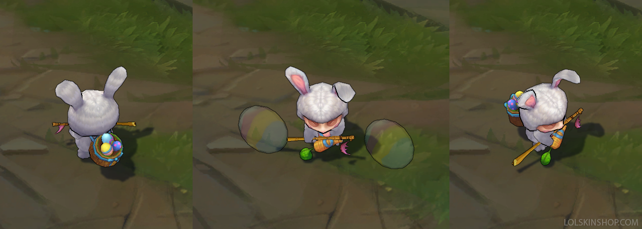 Cottontail Teemo League Of Legends Skin Lol Skin 