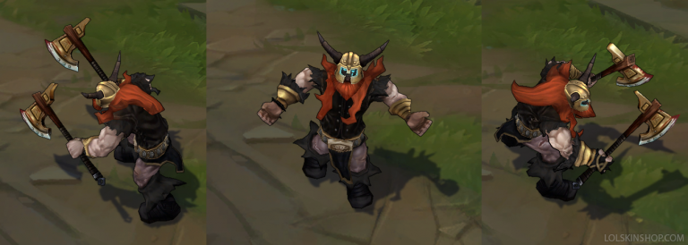 Forsaken Olaf - League of Legends skin - LoL Skin