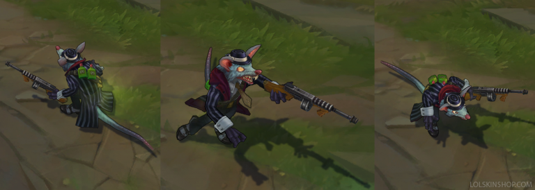 Gangster Twitch - League of Legends skin - LoL Skin