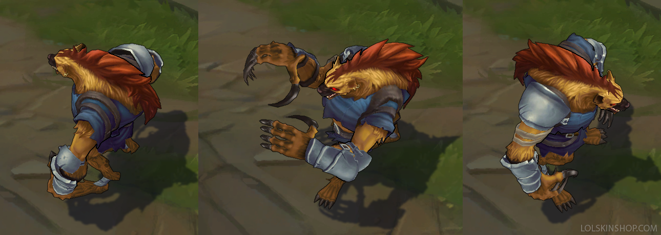 Hyena Warwick, skin spotlight, Warwick skins, Warwick lol, lol Warwick