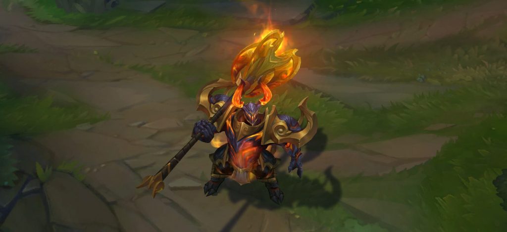 Infernal Mordekaiser - League of Legends skin - LoL Skin