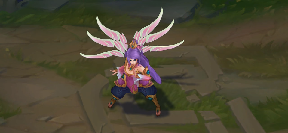 order of the lotus irelia skin for league of legends
