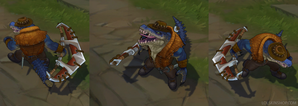 Outback Renekton - League of Legends skin - LoL Skin