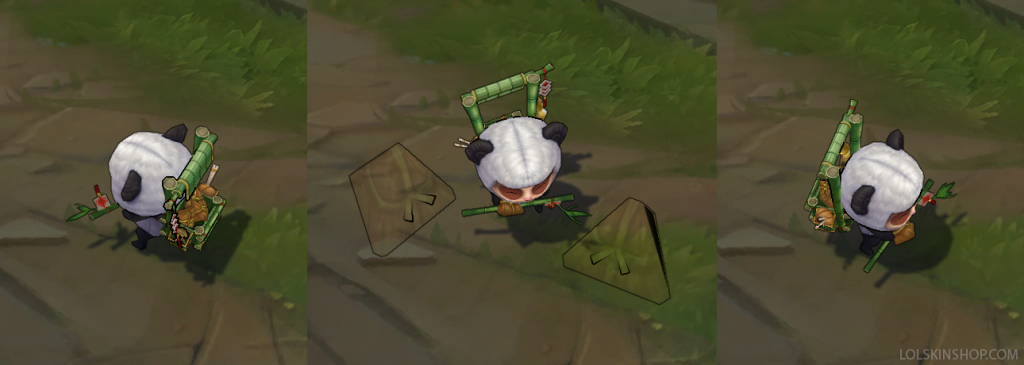 Panda Teemo - League of Legends skin - LoL Skin