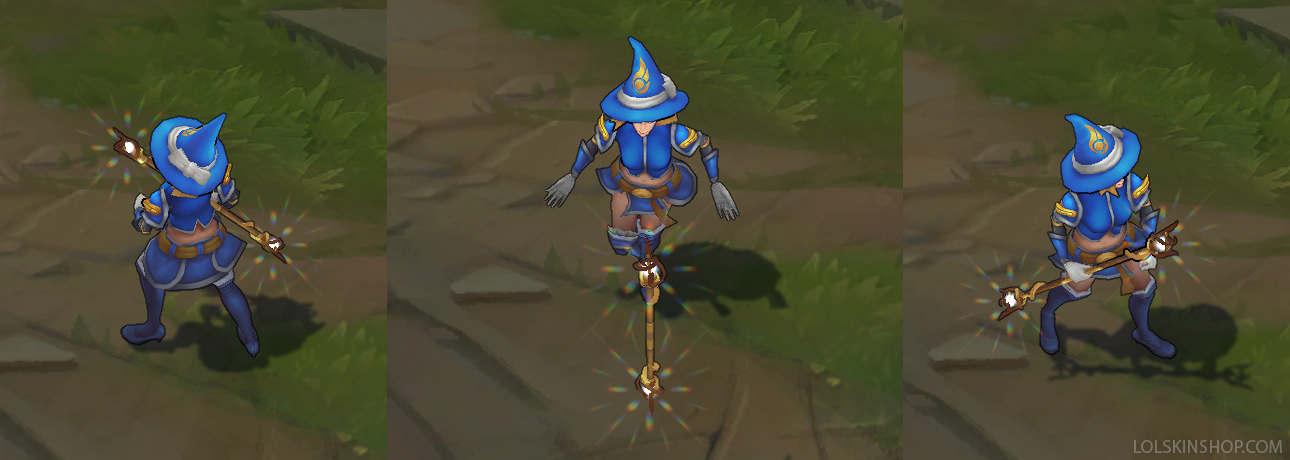 Sorceress Lux - League of Legends skin - LoL Skin