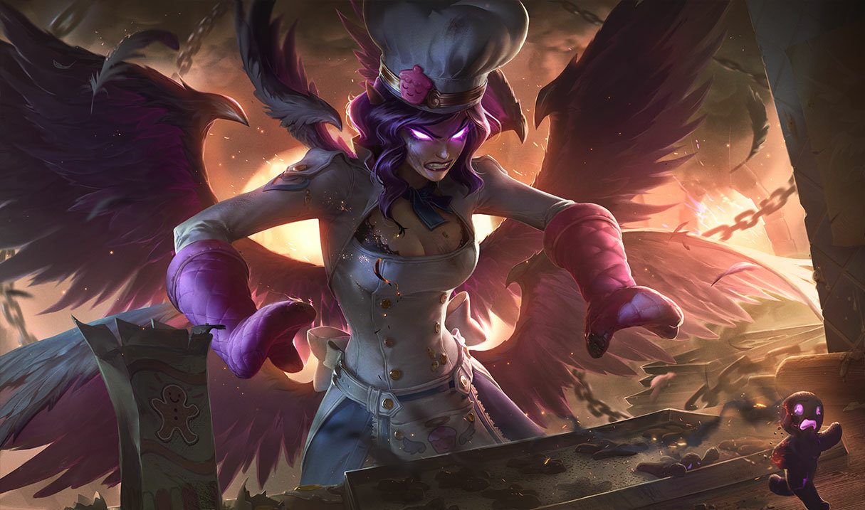 splash art sinful succulence morgana