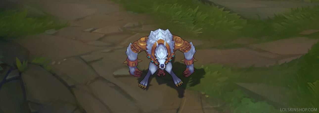 Tundra Hunter Warwick, skin spotlight, Warwick skins, Warwick lol, lol Warwick