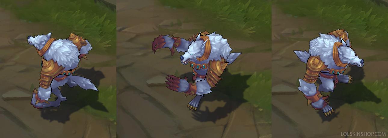 Tundra Hunter Warwick, skin spotlight, Warwick skins, Warwick lol, lol Warwick