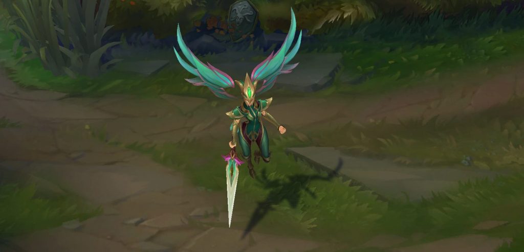 Viridian Kayle - League of Legends skin - LoL Skin