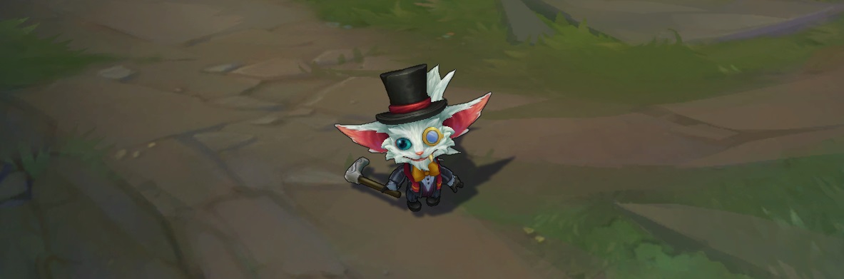 Gentleman Gnar skin for league of legends ingame picture
