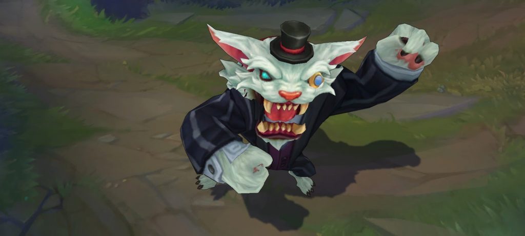 Gentleman Gnar - League of Legends skin - LoL Skin