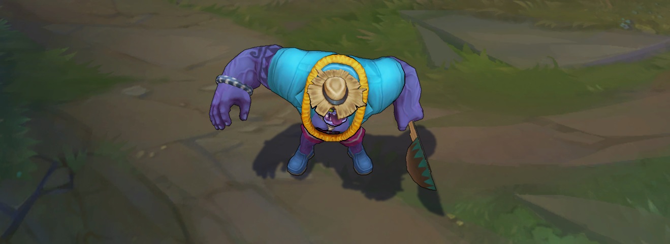 Pool Party Dr Mundo skin for league of legends ingame picture