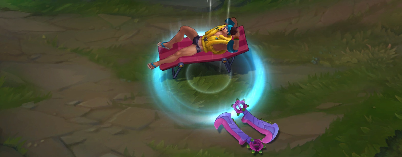pool party draven skin recall animation