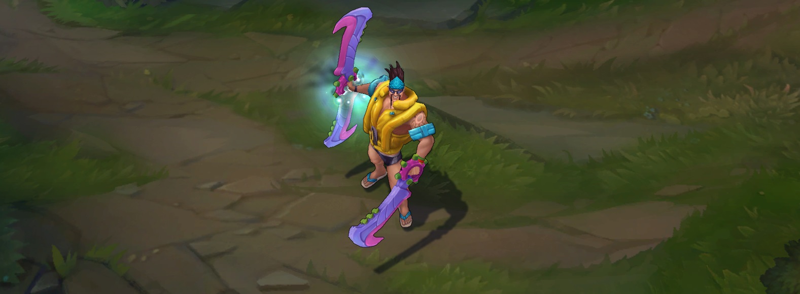 pool party draven skin for league of legends ingame picture